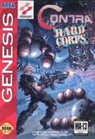 Photo de la boite de Contra Hard Corps